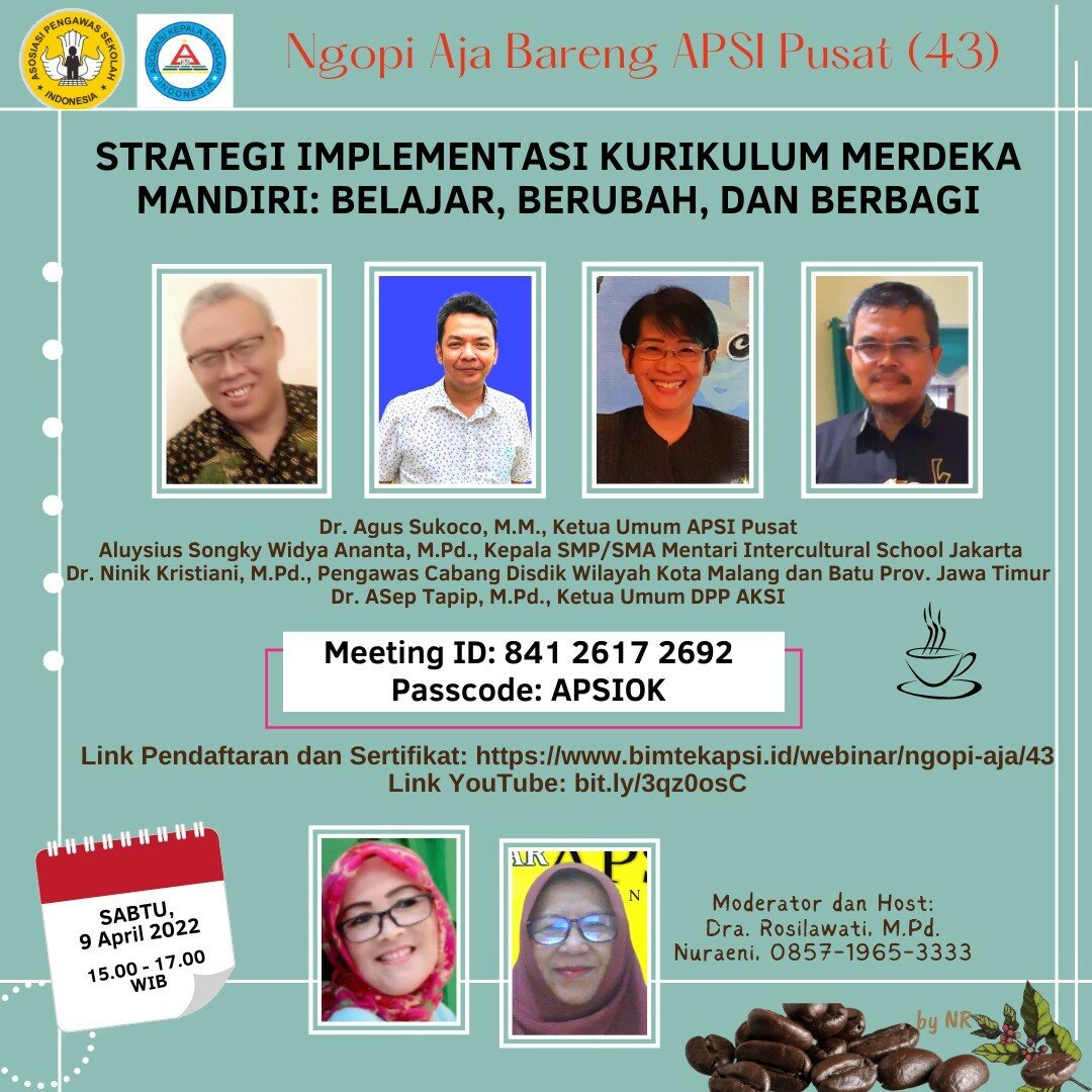 Webinar APSI Pusat: Strategi IKM 1, 2, 3