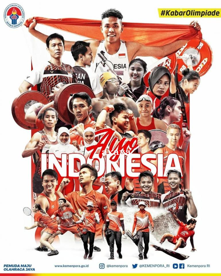 Olimpiade Tokyo 2020 : \"28 Wakil Atlet Indonesia Siap Berjuang dan Pasti Bisa\"